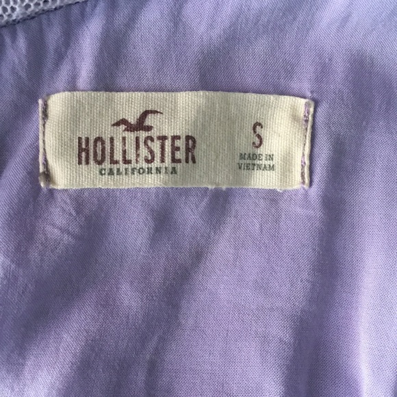 Lace overlay lilac romper - Picture 4 of 6